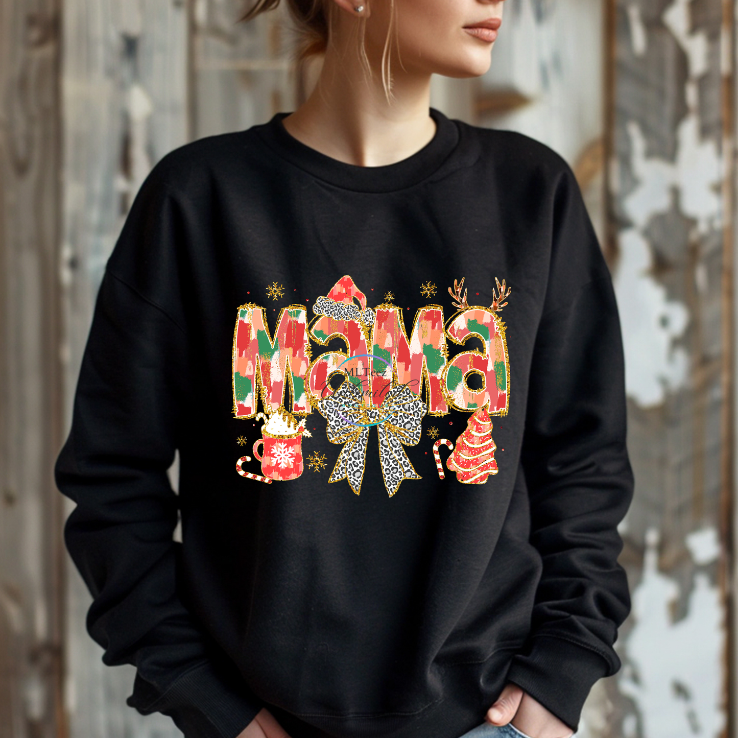 Mama (7) (Christmas) DTF Direct To Film