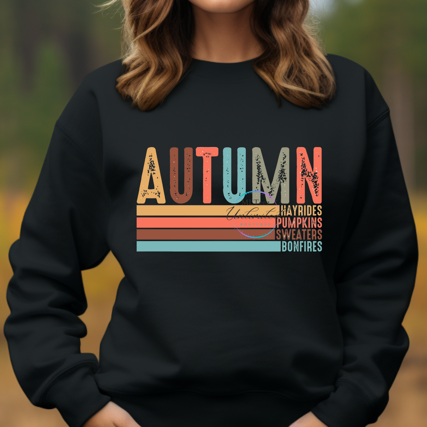 Autumn, Hayrides, Pumpkins, Sweaters, Bonfires DTF Direct To Film