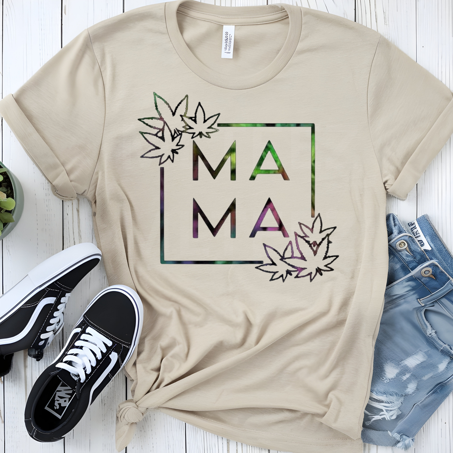 Mama (Cannabis) (1) DTF Direct To Film