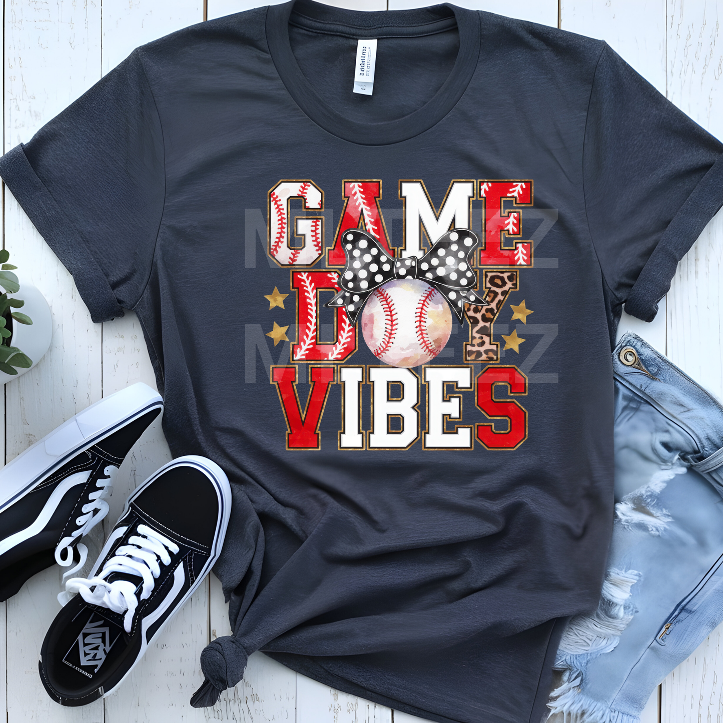Game Day Vibes (Baseball) (1) DTF Direct To Film