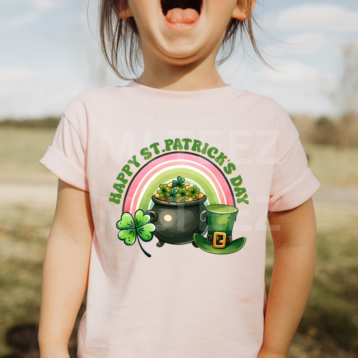 Happy St. Patrick's Day (1) DTF Direct To Film