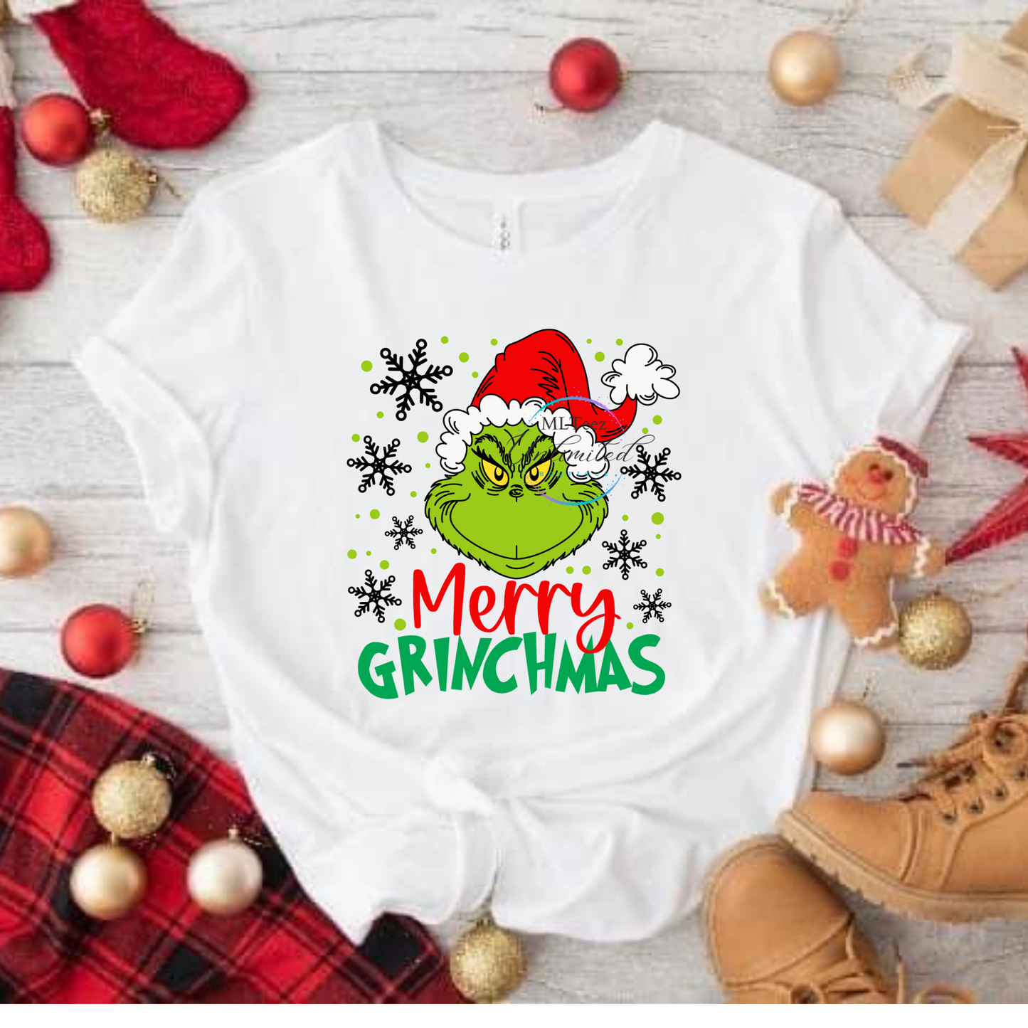 Merry Big Green Man Mas (5) DTF Direct To Film