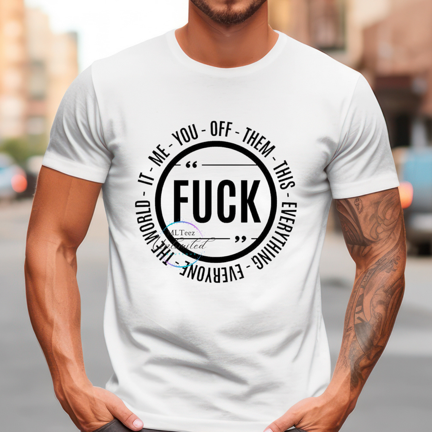 "Fuck" DTF Direct To Film