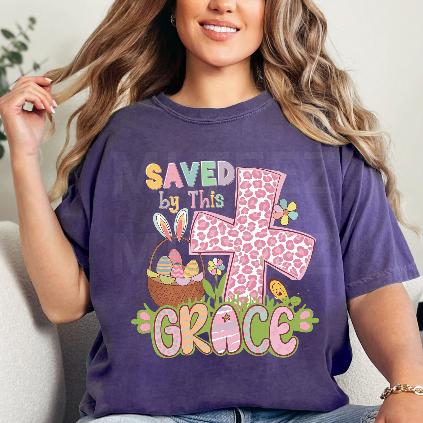 Saved By This Grace (1) DTF Direct To Film