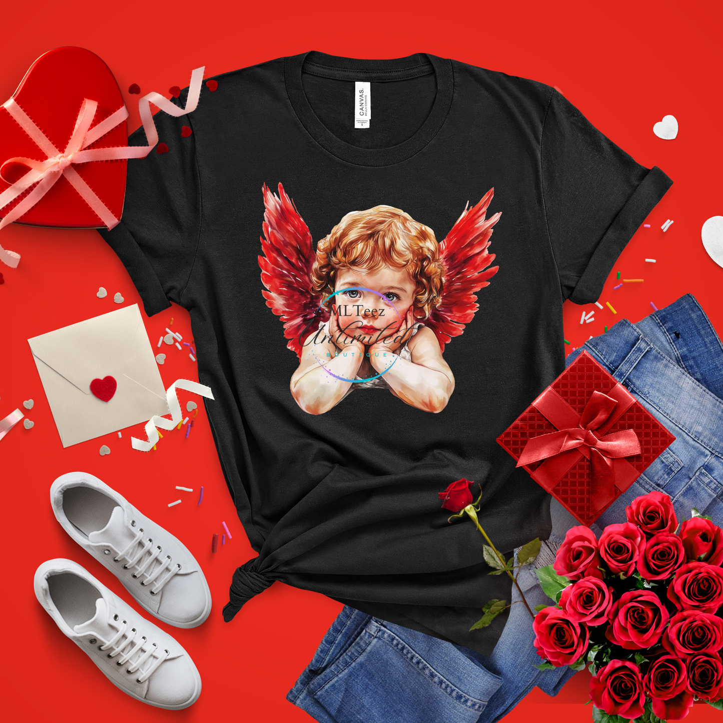 Valentine's Day Cupid (4) DTF Direct To Film