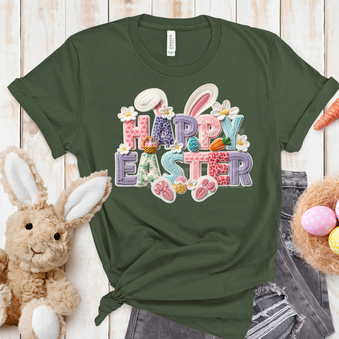 Happy Easter (76) DTF Direct To Film