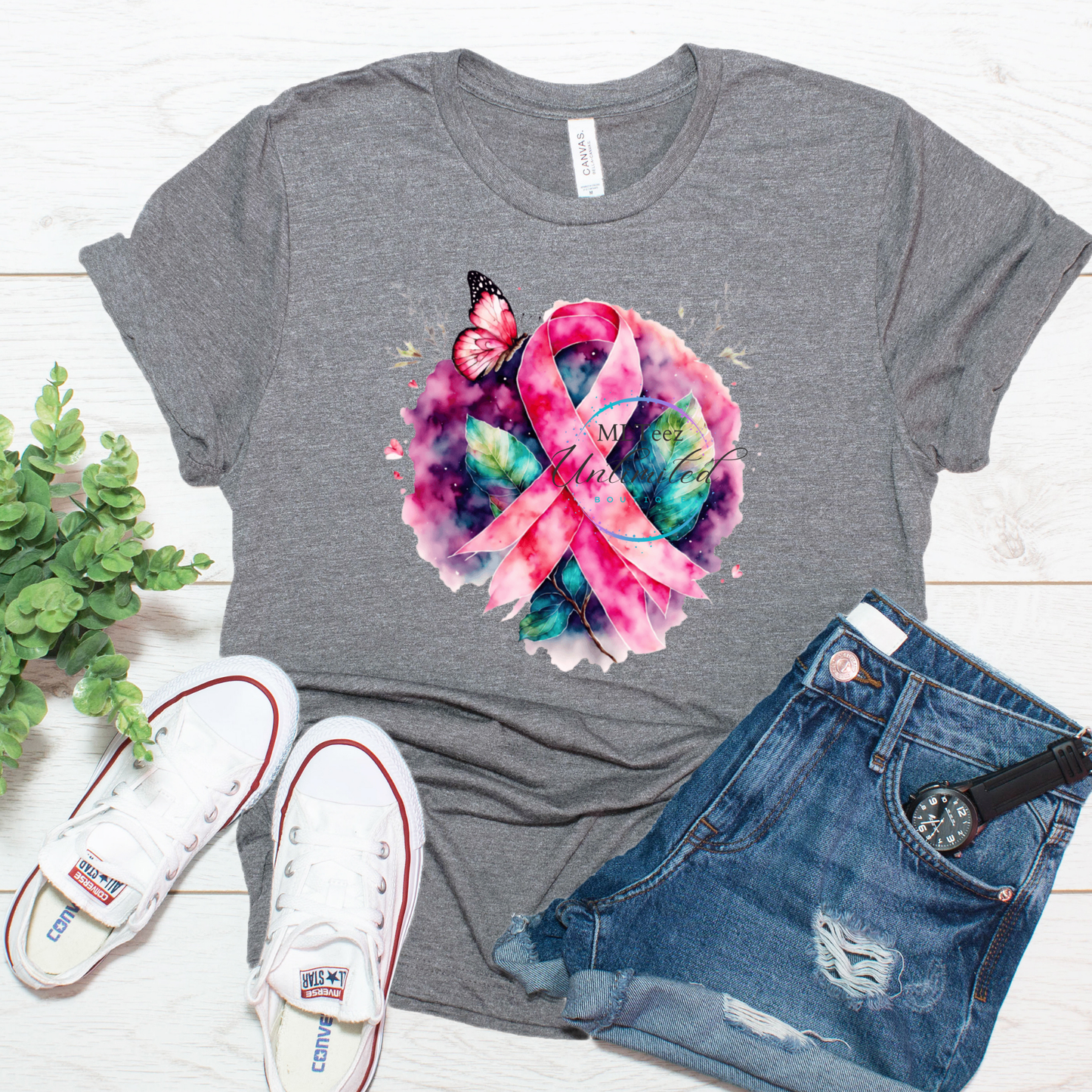 Pink Ribbon (Breast Cancer) (1) DTF Direct To Film