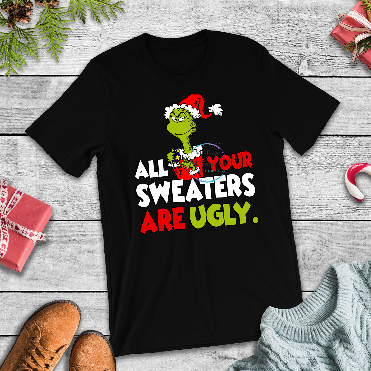 All Your Sweaters Are Ugly (Big Green Man) (1) DTF Direct To Film