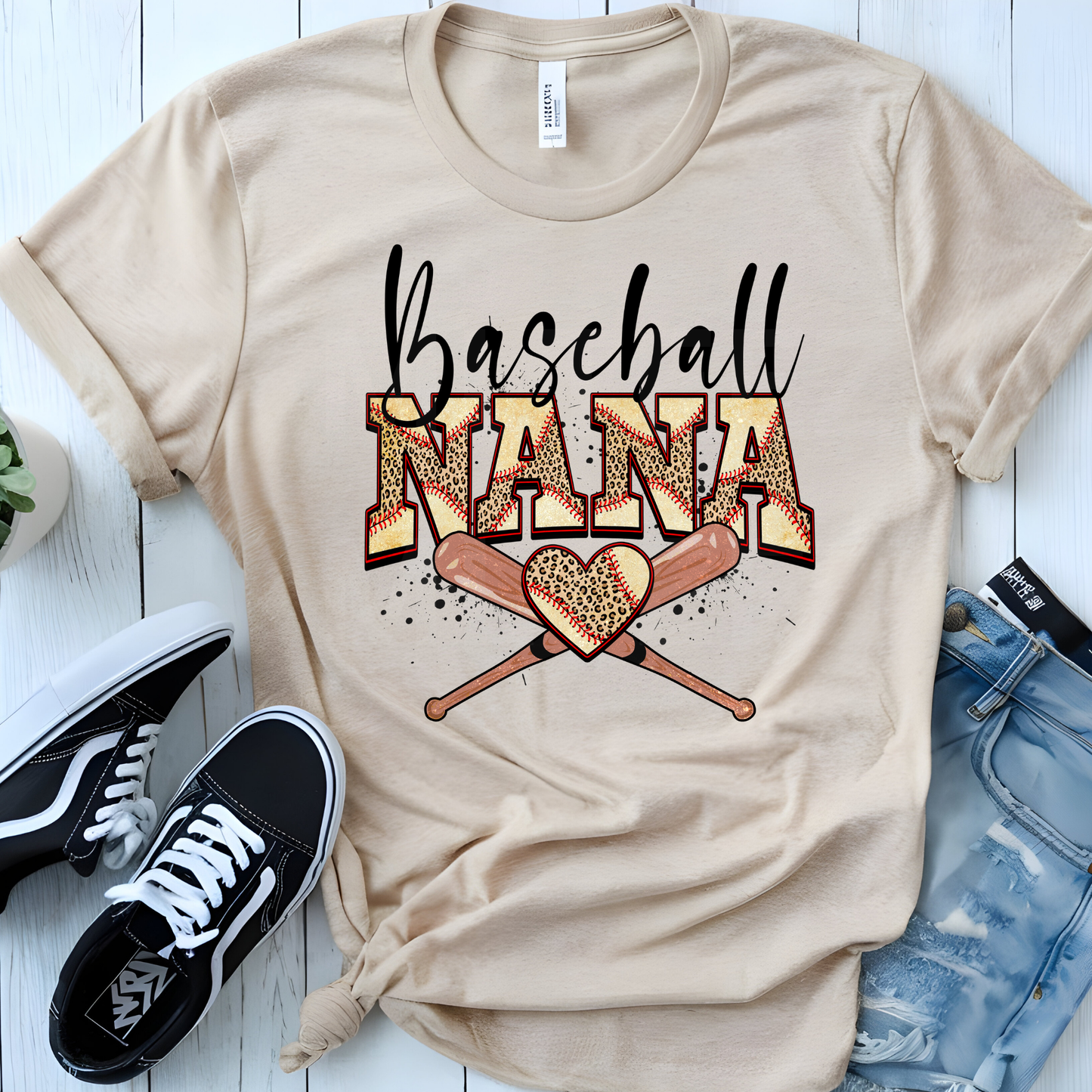 Baseball Nana (3) DTF Direct To Film