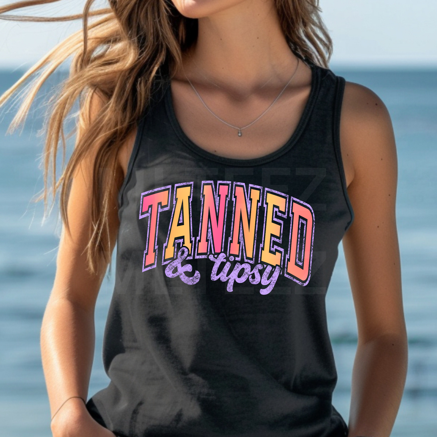 Tanned & Tipsy (4) DTF Direct To Film