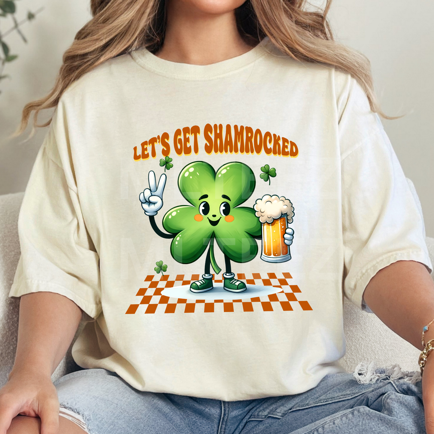 Let's Get Shamrocked (1) DTF Direct To Film