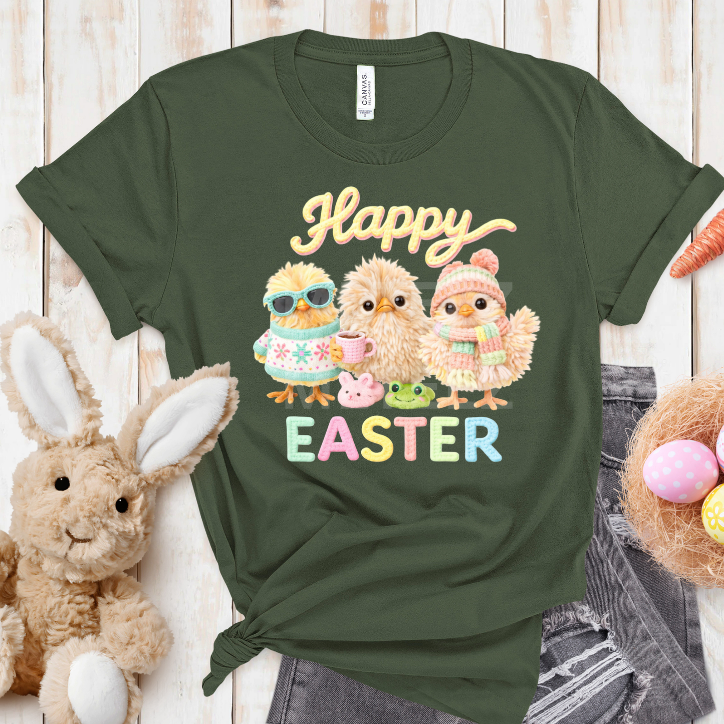 Happy Easter (68) DTF Direct To Film