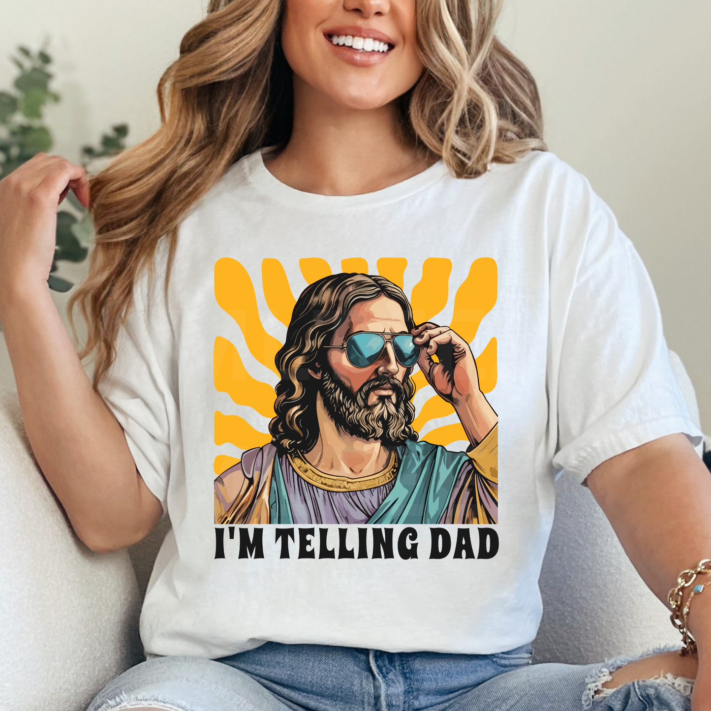 I'm Telling Dad (2) DTF Direct to Film