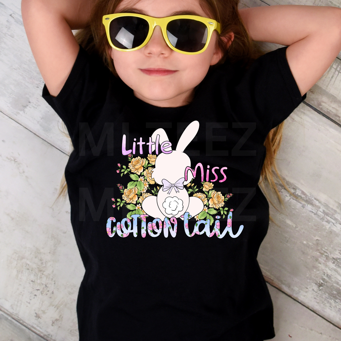 Little Miss Cottontail (1) DTF Direct To Film