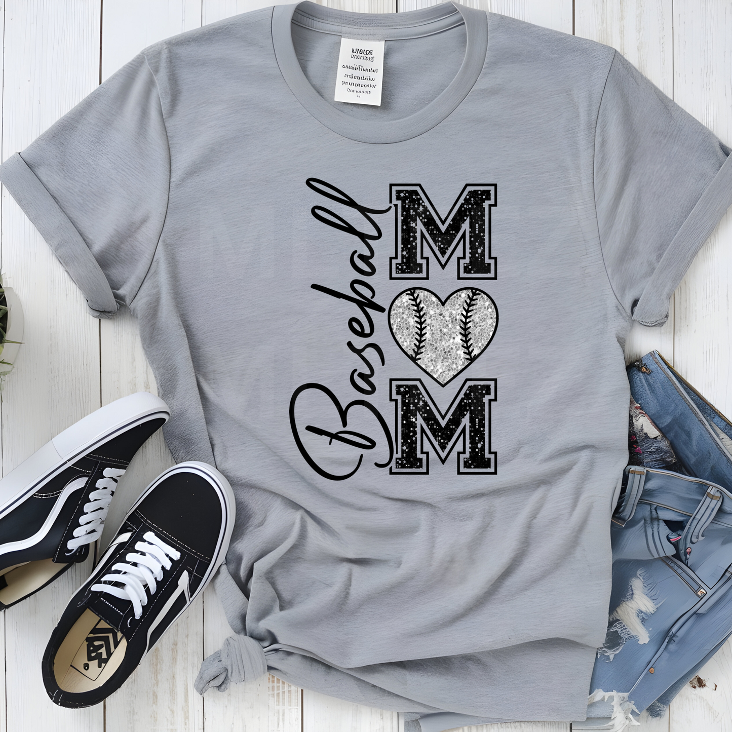 Baseball Mom (18) DTF Direct To Film