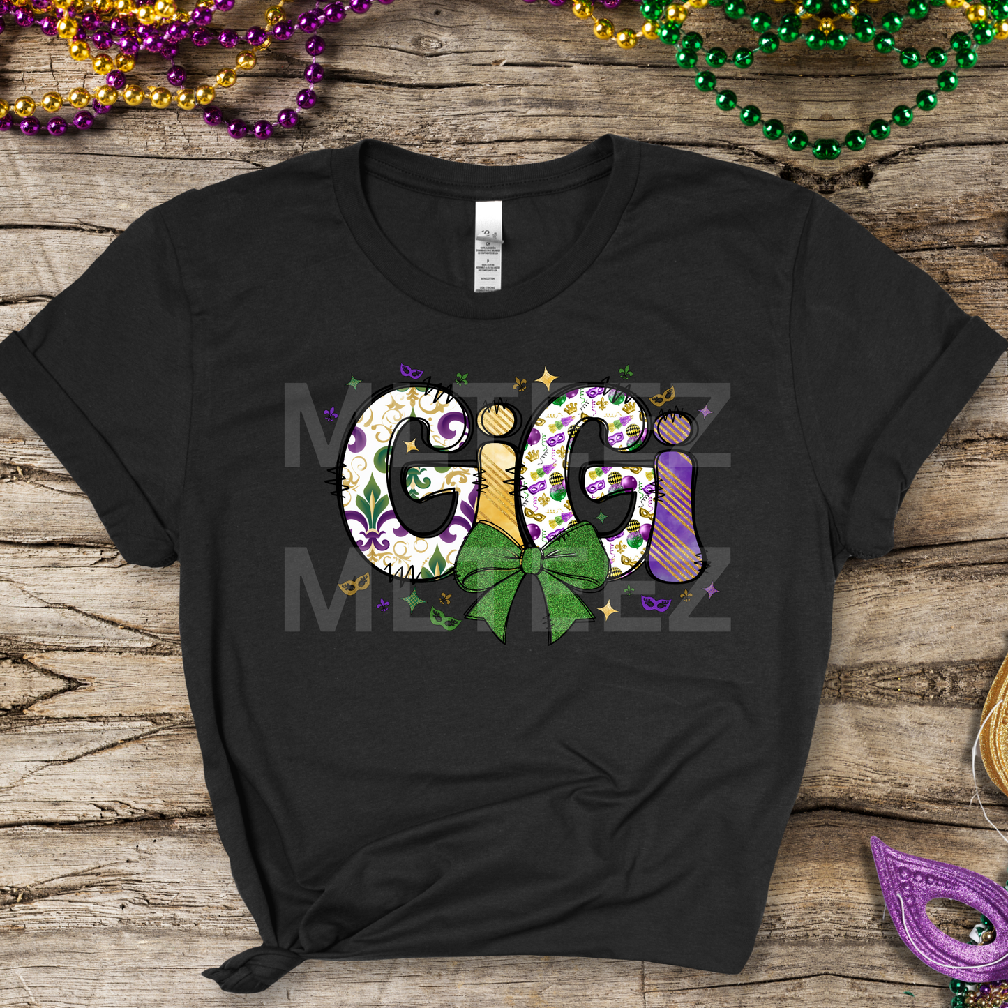 GiGi (Mardi Gras) (1) DTF Direct To Film