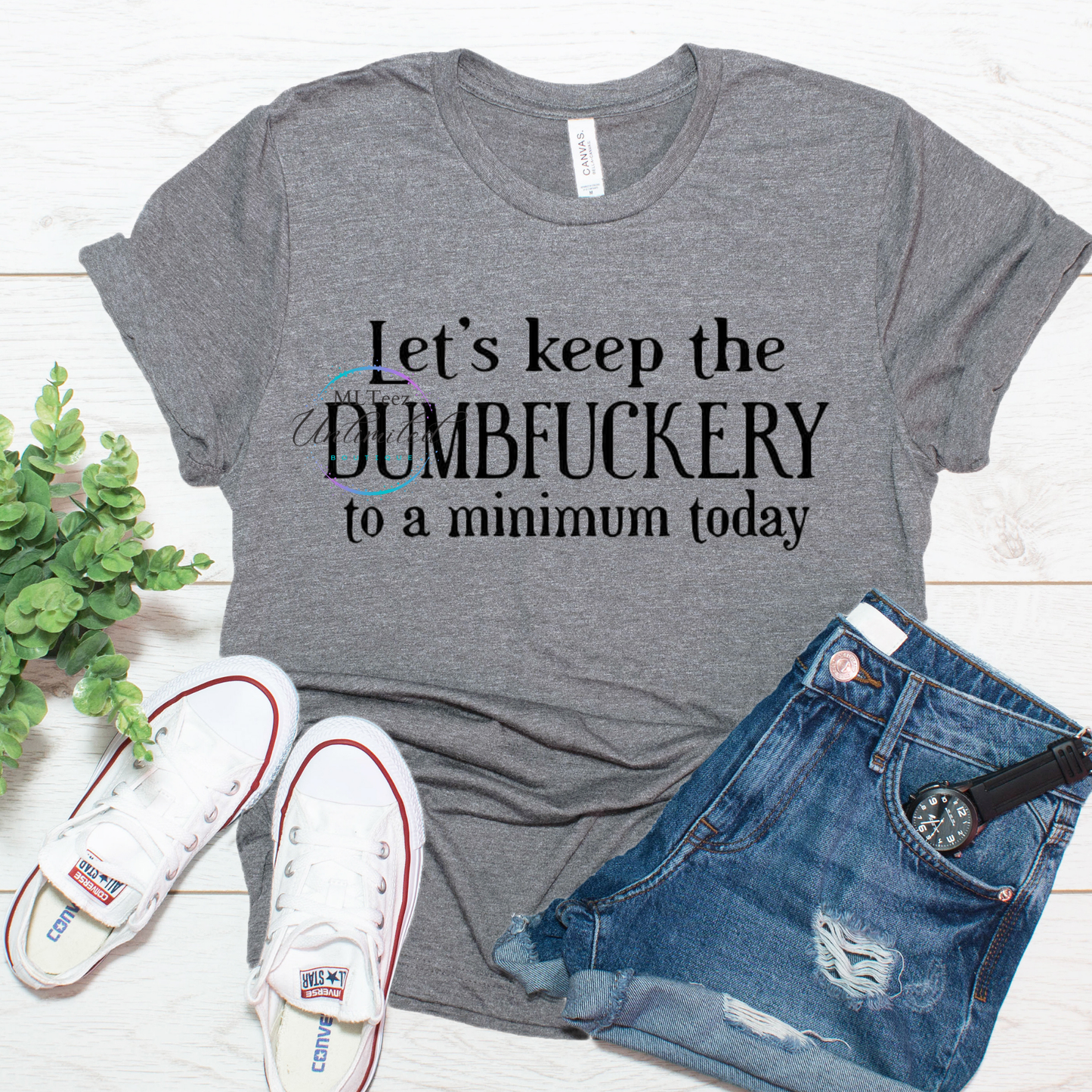 Let's Keep The Dumbfuckery To a Minimum Today (3) DTF Direct To Film