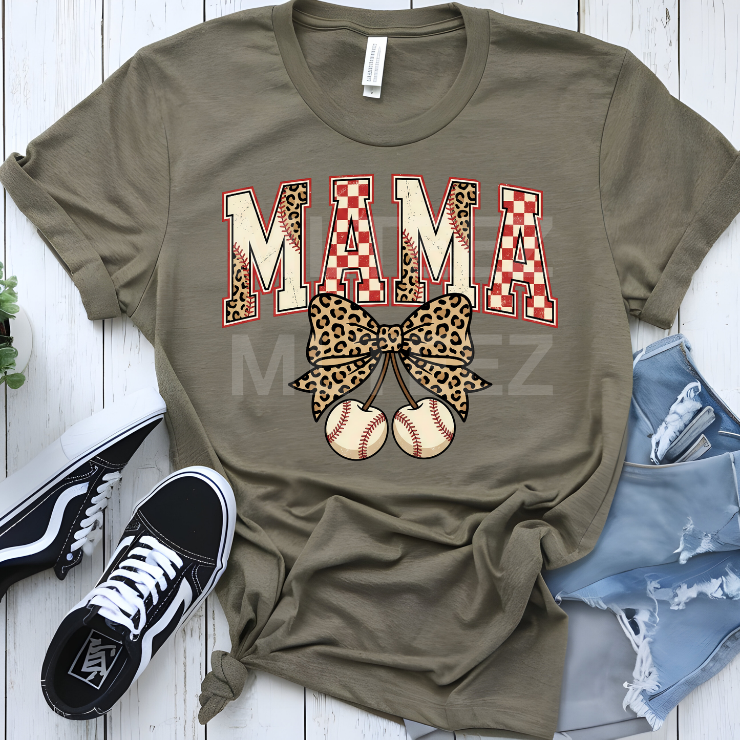 Mama (Baseball) (20) DTF Direct To Film