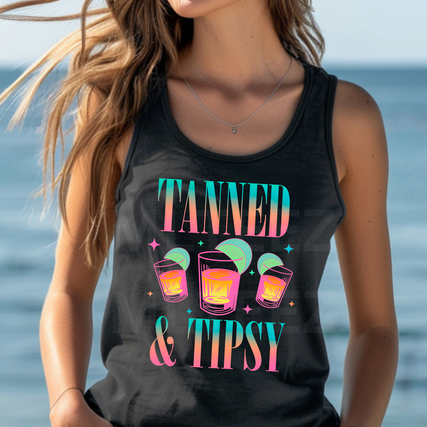 Tanned & Tipsy (11) DTF Direct To Film