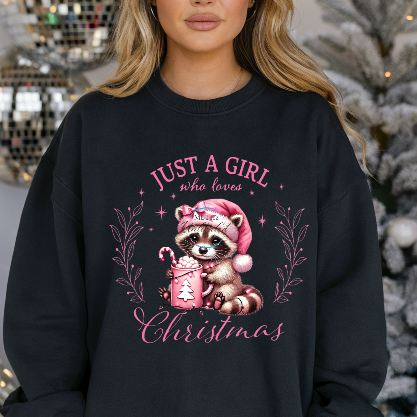 Just A Girl Who Loves Christmas (4) DTF Direct To Film
