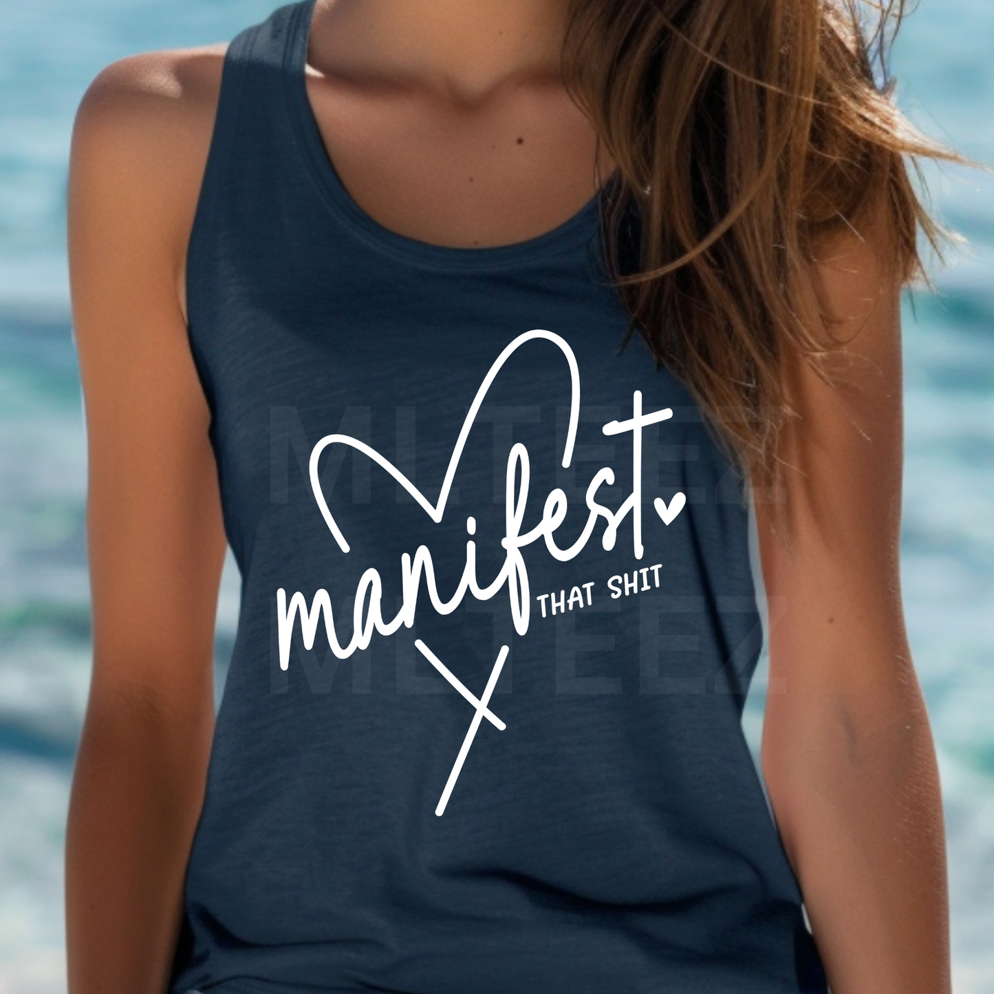 Manifest That Shit (White) DTF Direct To Film