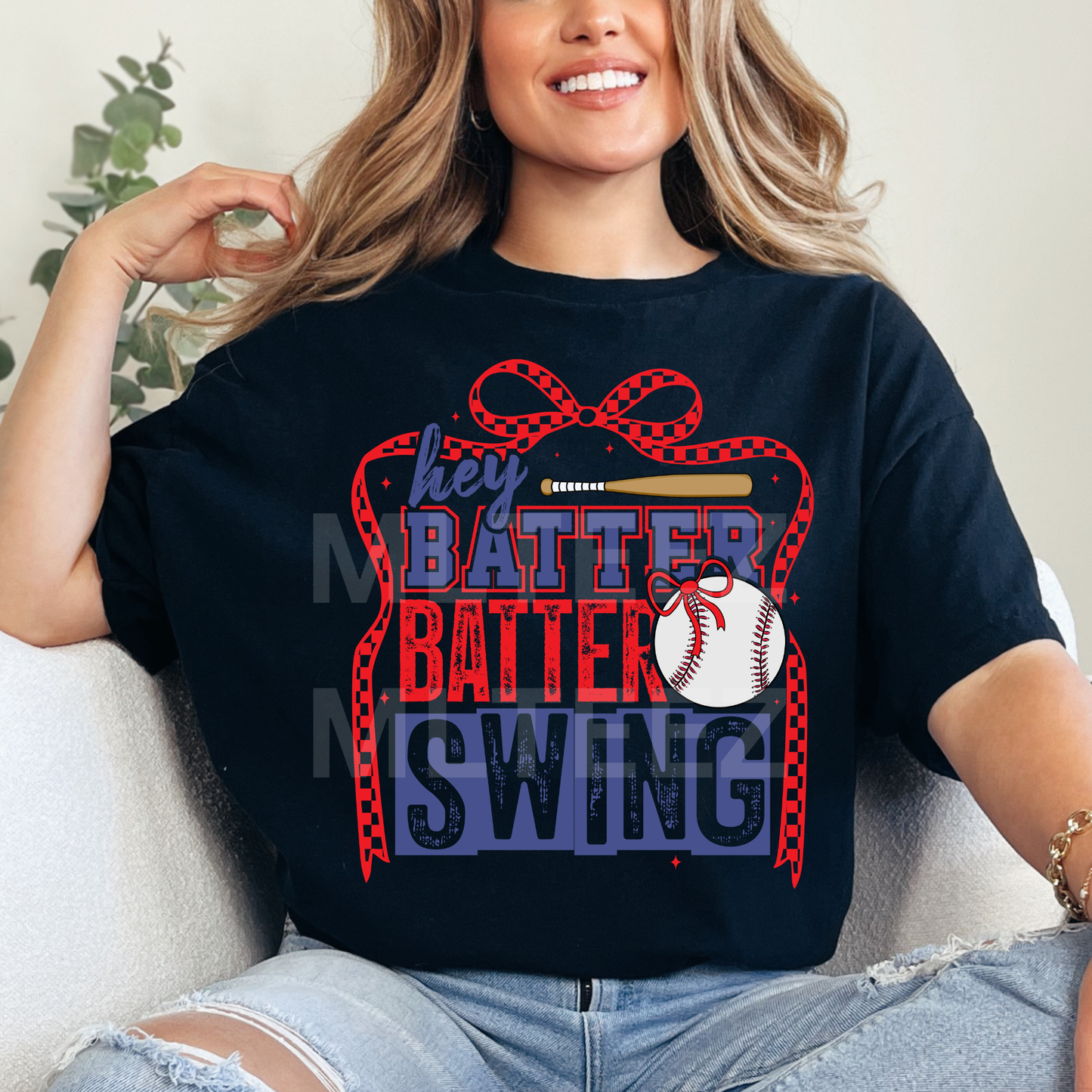 Hey Batter Batter Swing (Baseball) (4) DTF Direct To Film