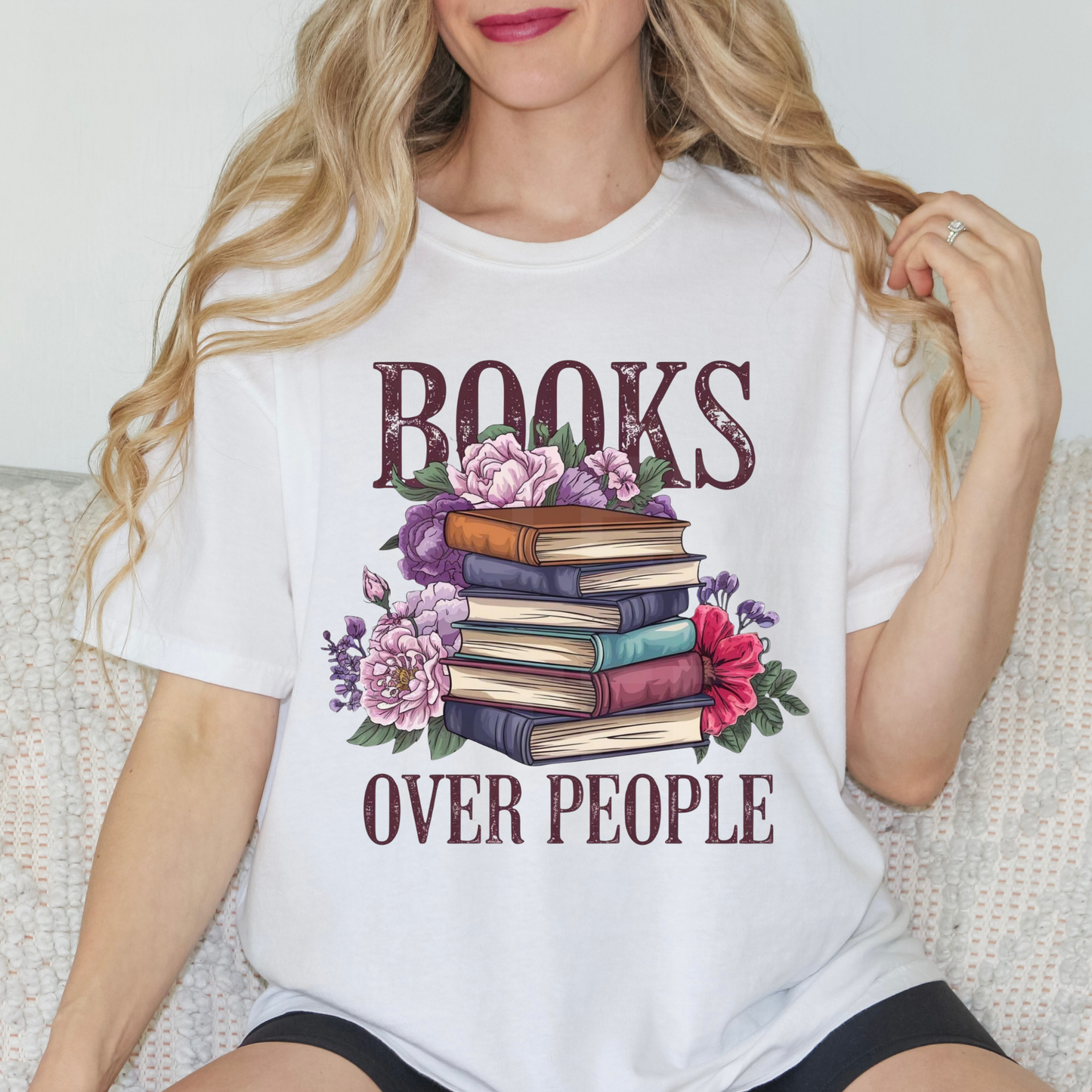 Books Over People (1) DTF Direct To Film