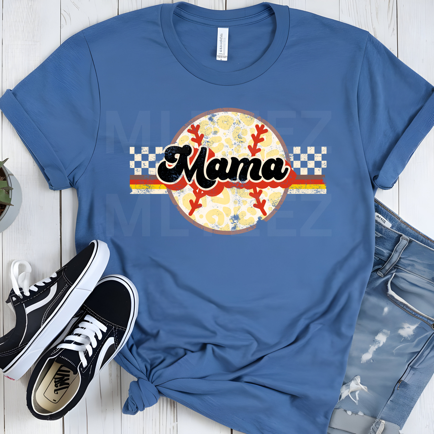 Mama (Baseball) (6) DTF Direct To Film