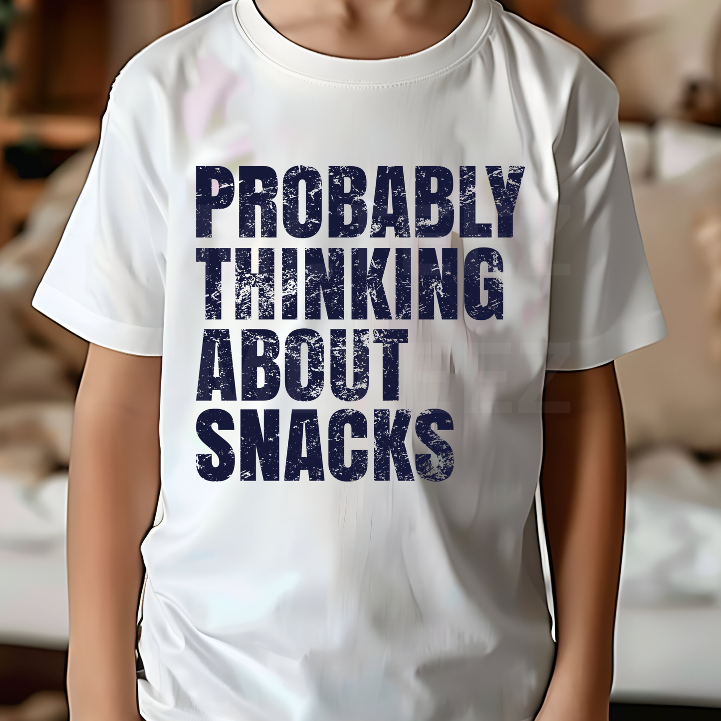 Probably Thinking About Snacks DTF Direct To Film