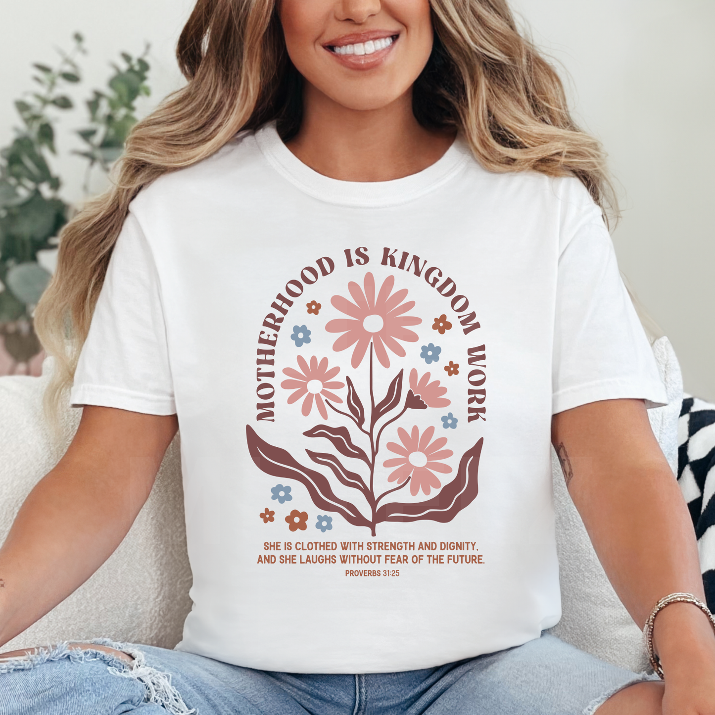 Motherhood Is Kingdom Work (1) DTF Direct To Film