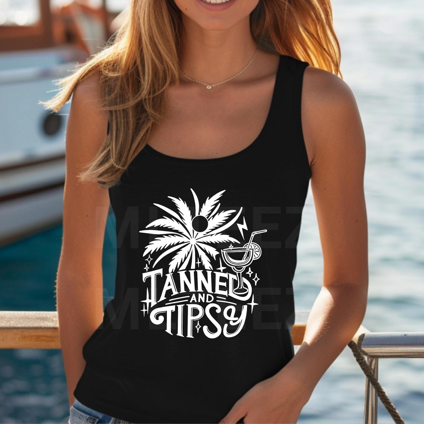 Tanned & Tipsy (14) DTF Direct To Film