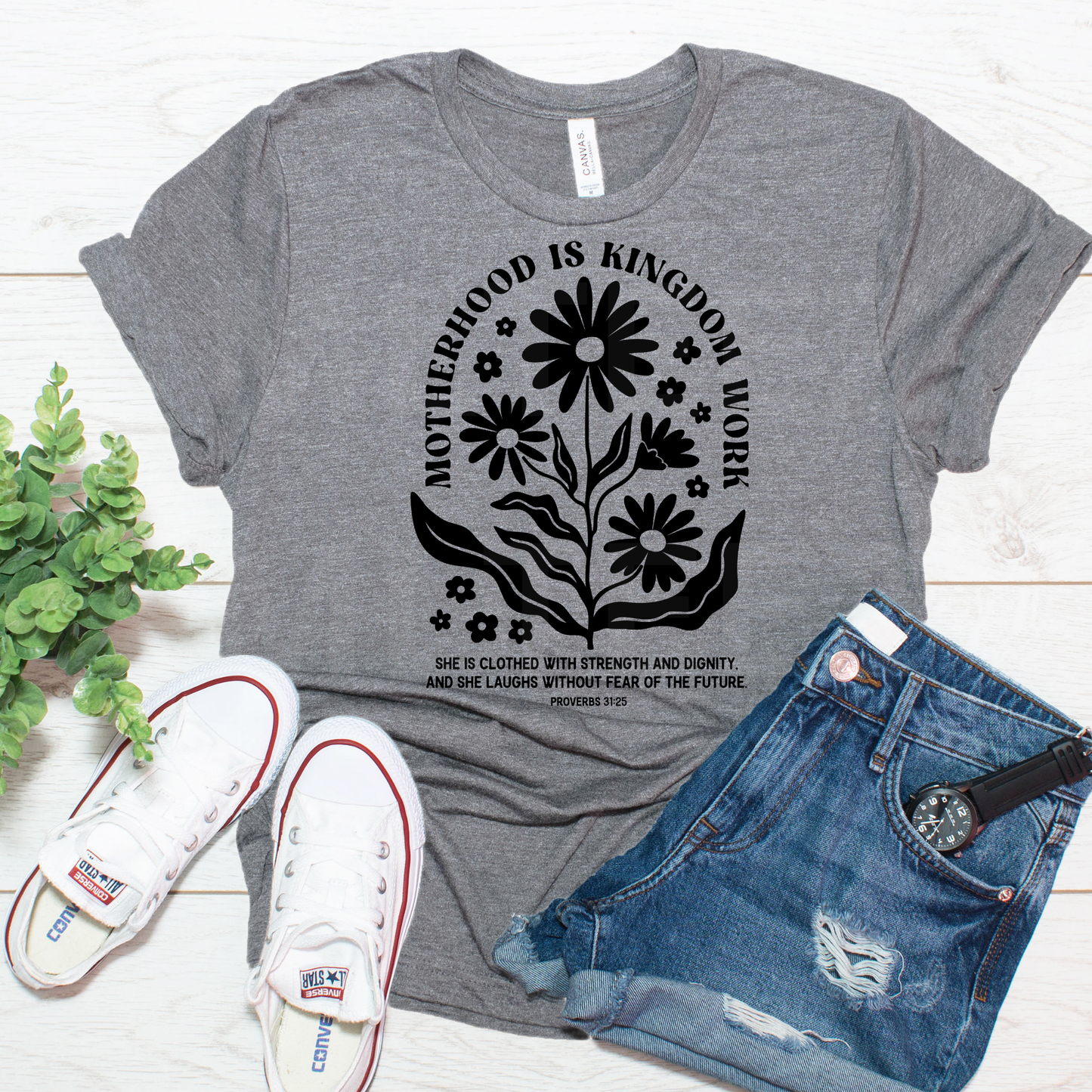 Motherhood Is Kingdom Work (2) DTF Direct To Film