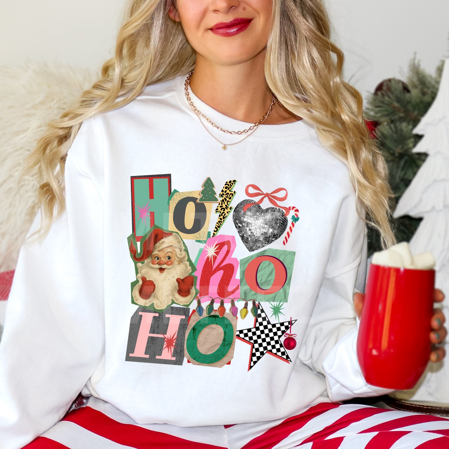 Ho Ho Ho (4) DTF Direct to Film