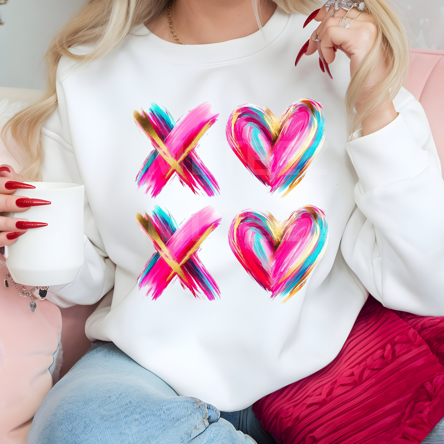 XOXO (24) DTF Direct To Film