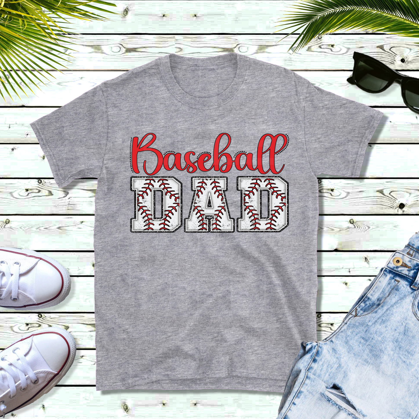 Baseball Dad (4) DTF Direct To Film