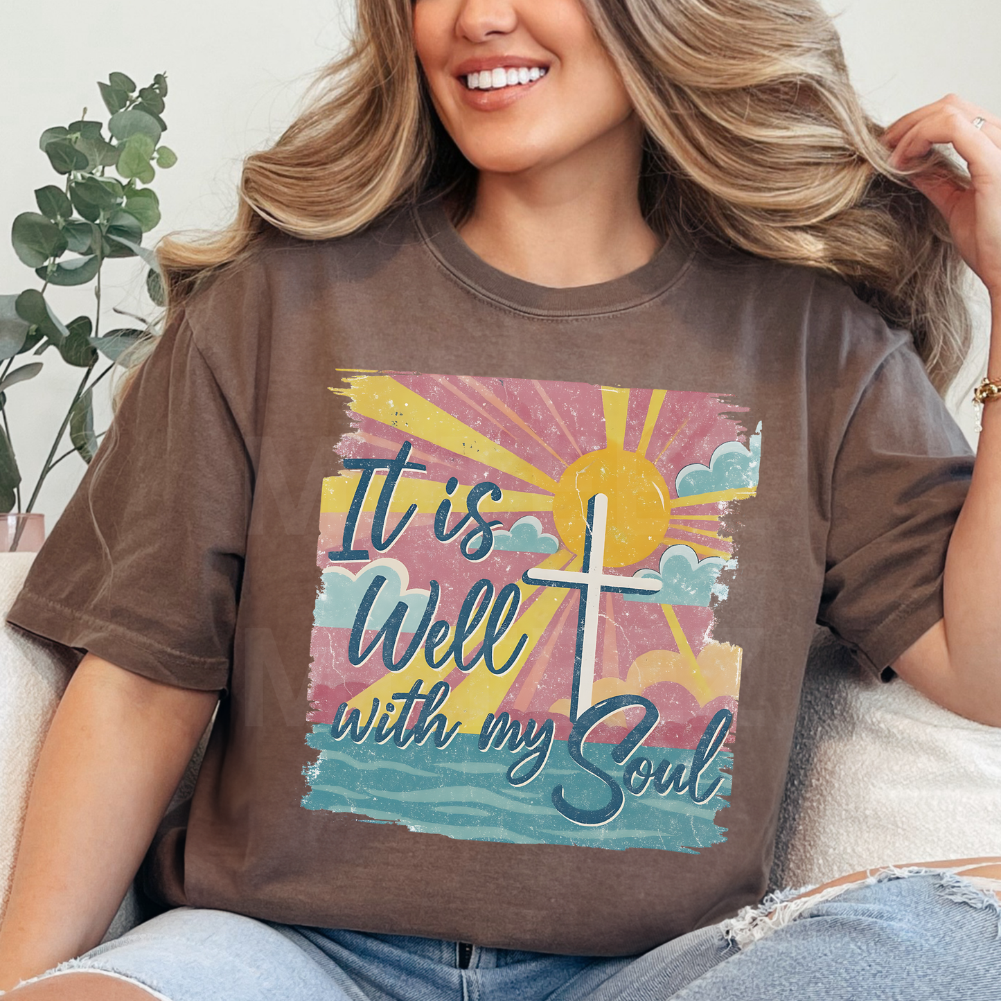 It Is Well With My Soul (1) Christian DTF Direct To Film