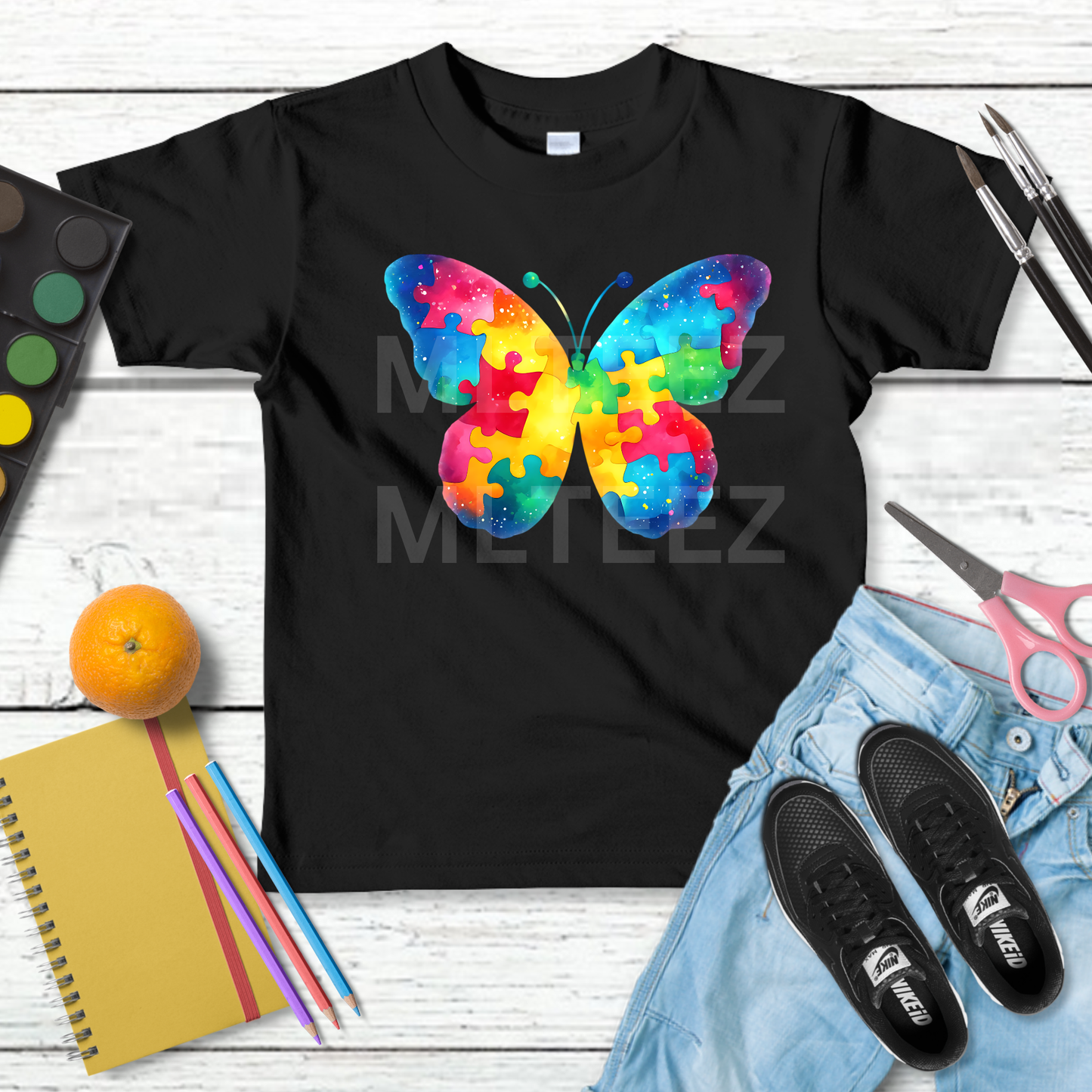 Butterfly (Autism) (1) DTF Direct To Film