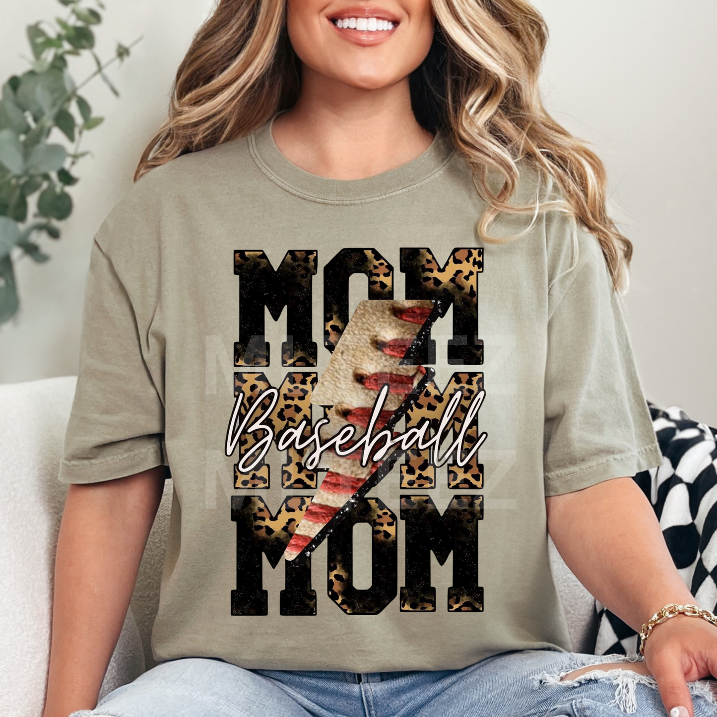 Baseball Mom (28) DTF Direct To Film