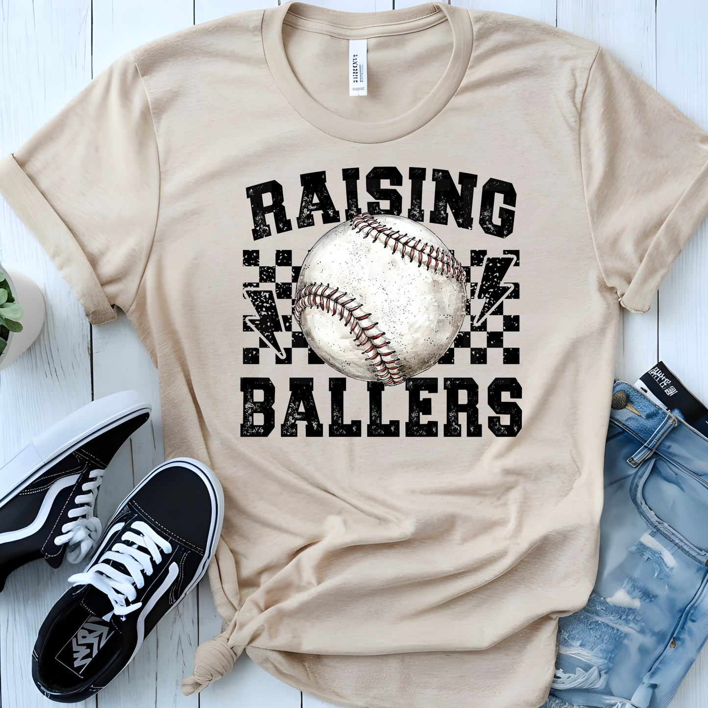 Raising Ballers (Baseball) (1) DTF Direct To Film