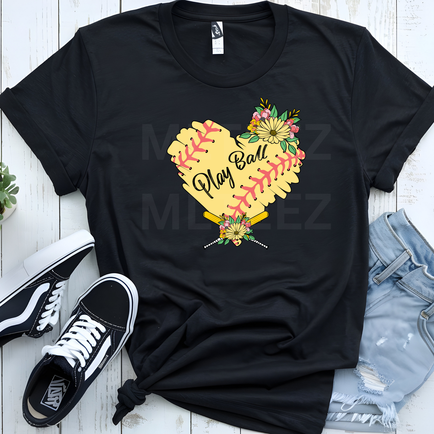 Play Ball (Softball) (1) DTF Direct To Film