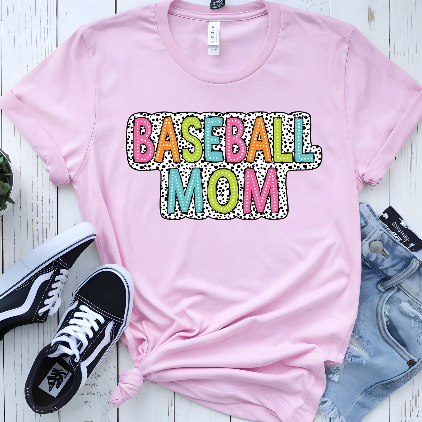 Baseball Mom (26) DTF Direct To Film