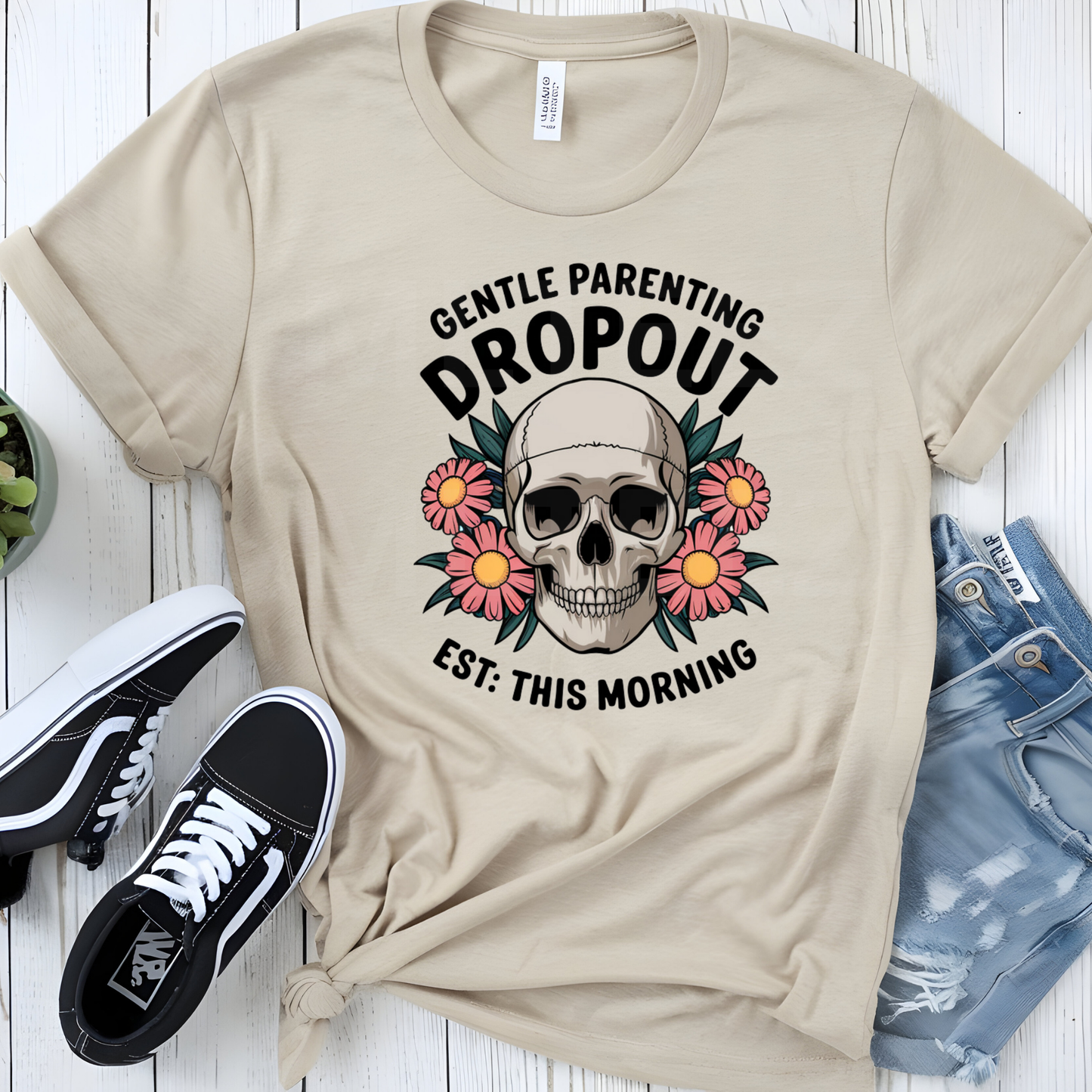 Gentle Parenting Dropout Est: This Morning (1) DTF Direct To Film