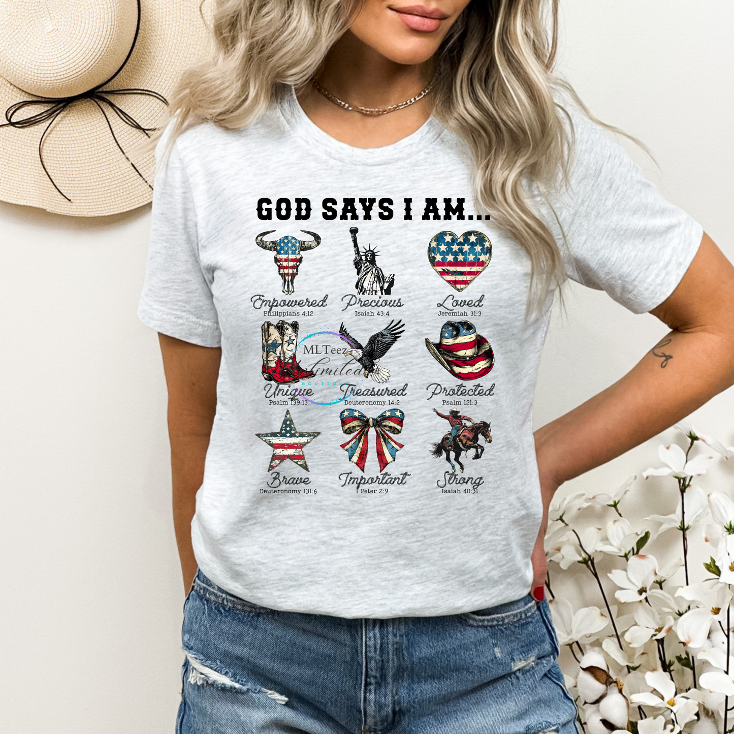 God Says I Am.. (1) RWB DTF Direct To Film