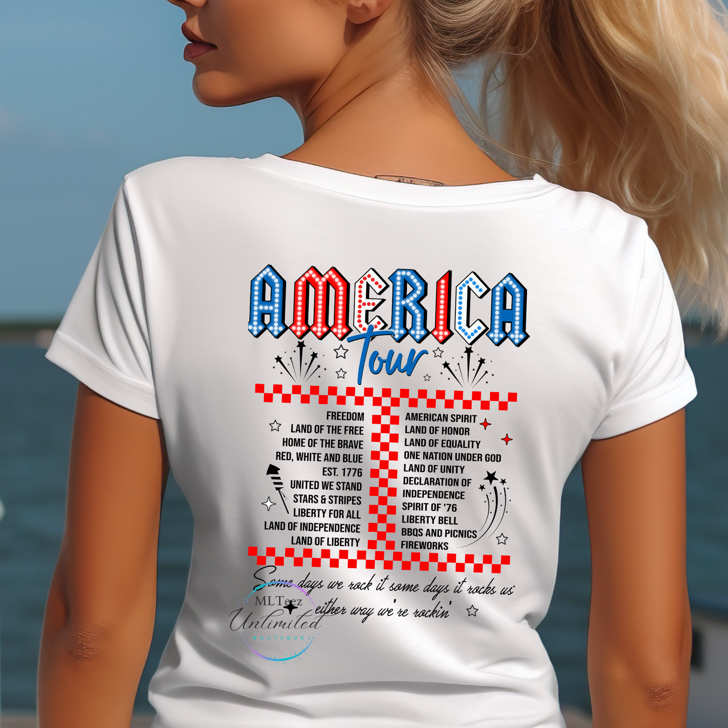 America Tour DTF Direct To Film