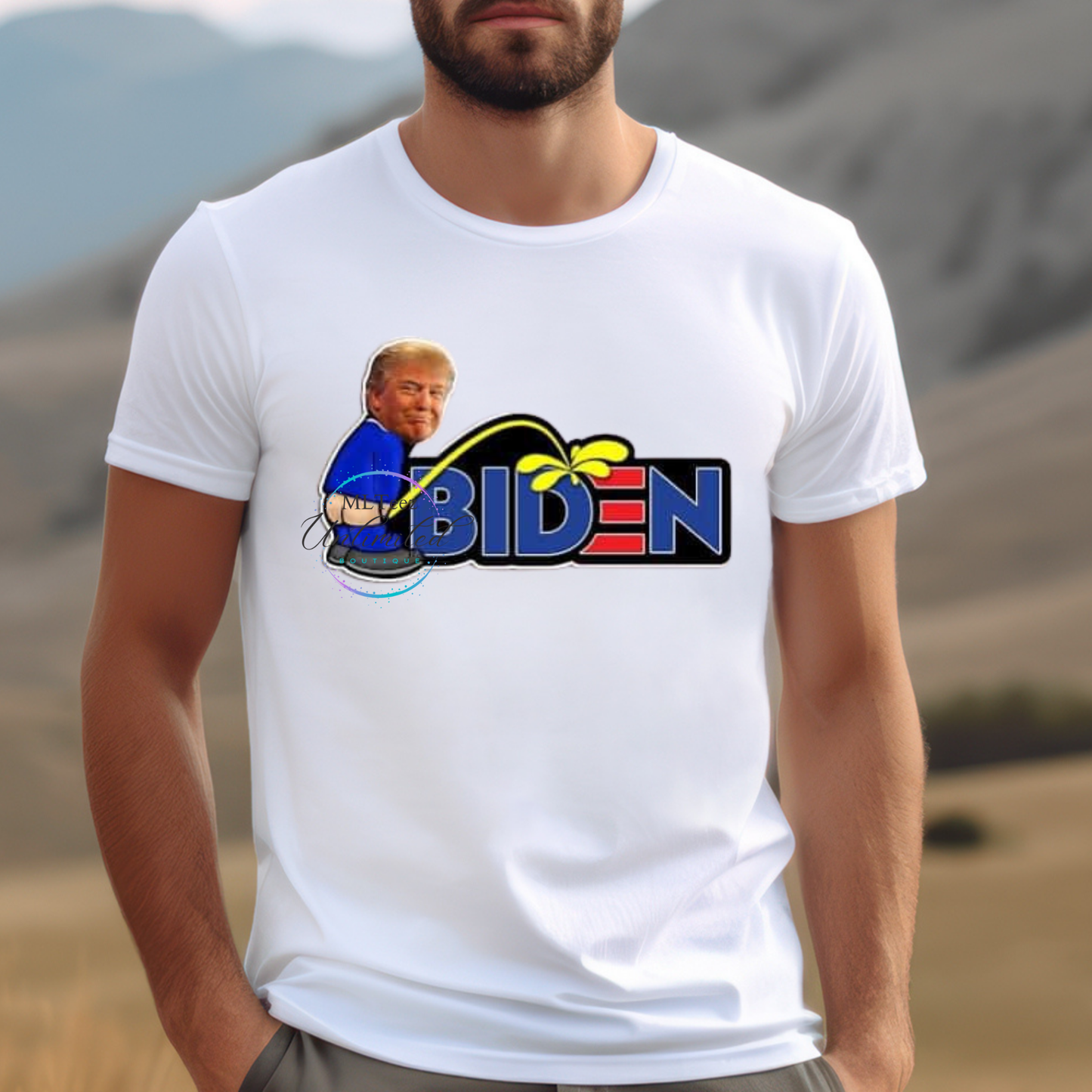 Trump (peeing) DTF Direct To Film