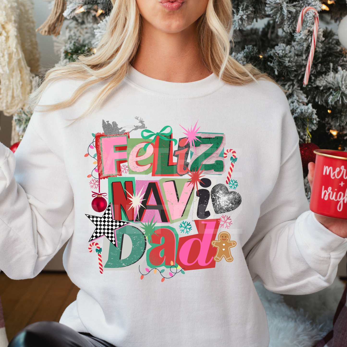 Feliz Navidad (2) DTF Direct to Film