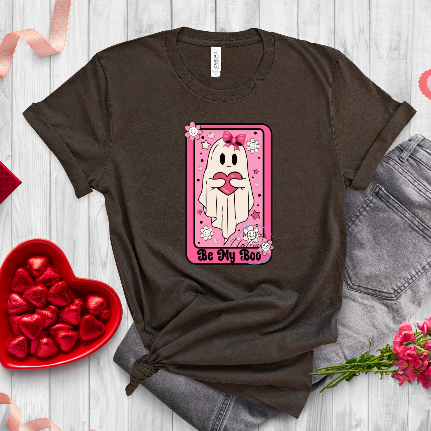 Be My Boo (Tarot Card Ghost) DTF Direct To Film