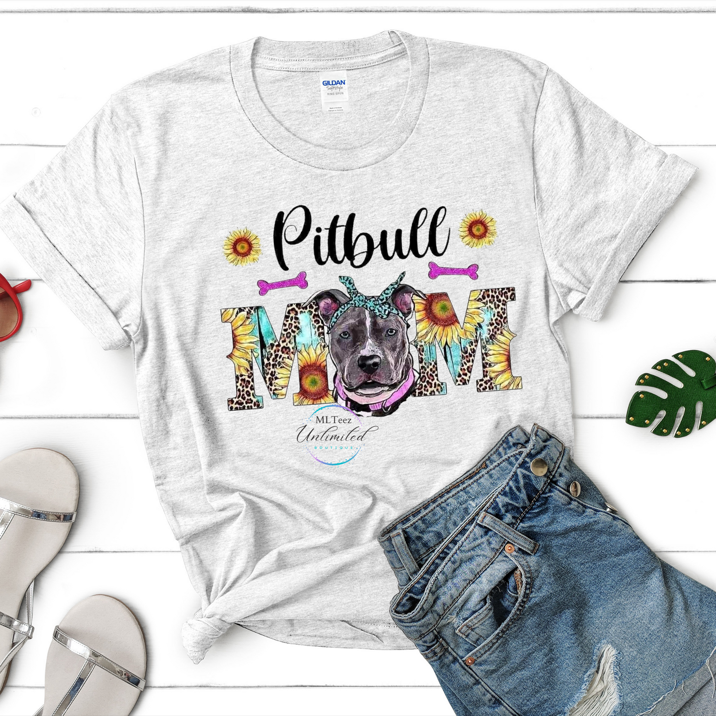 Pitbull Mom (1) DTF Direct To Film