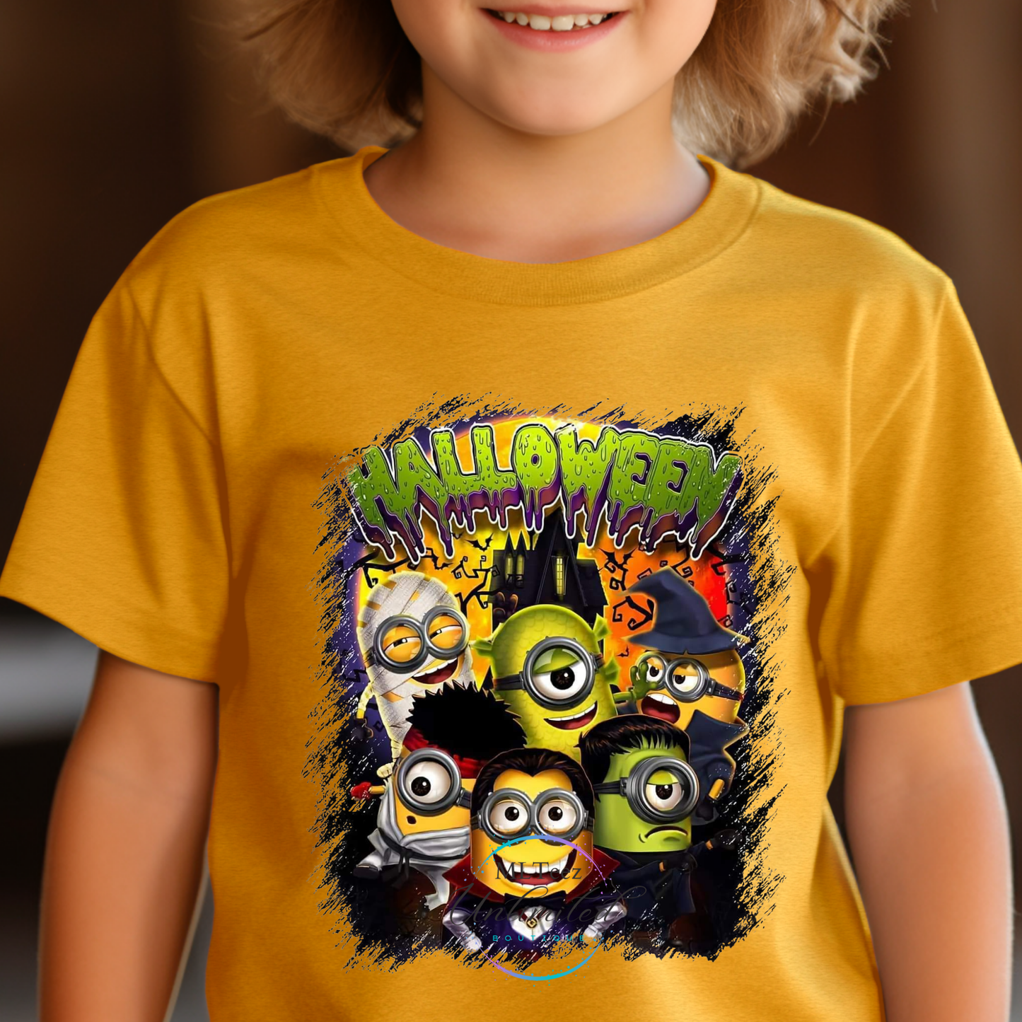 Halloween Minions DTF Direct To Film