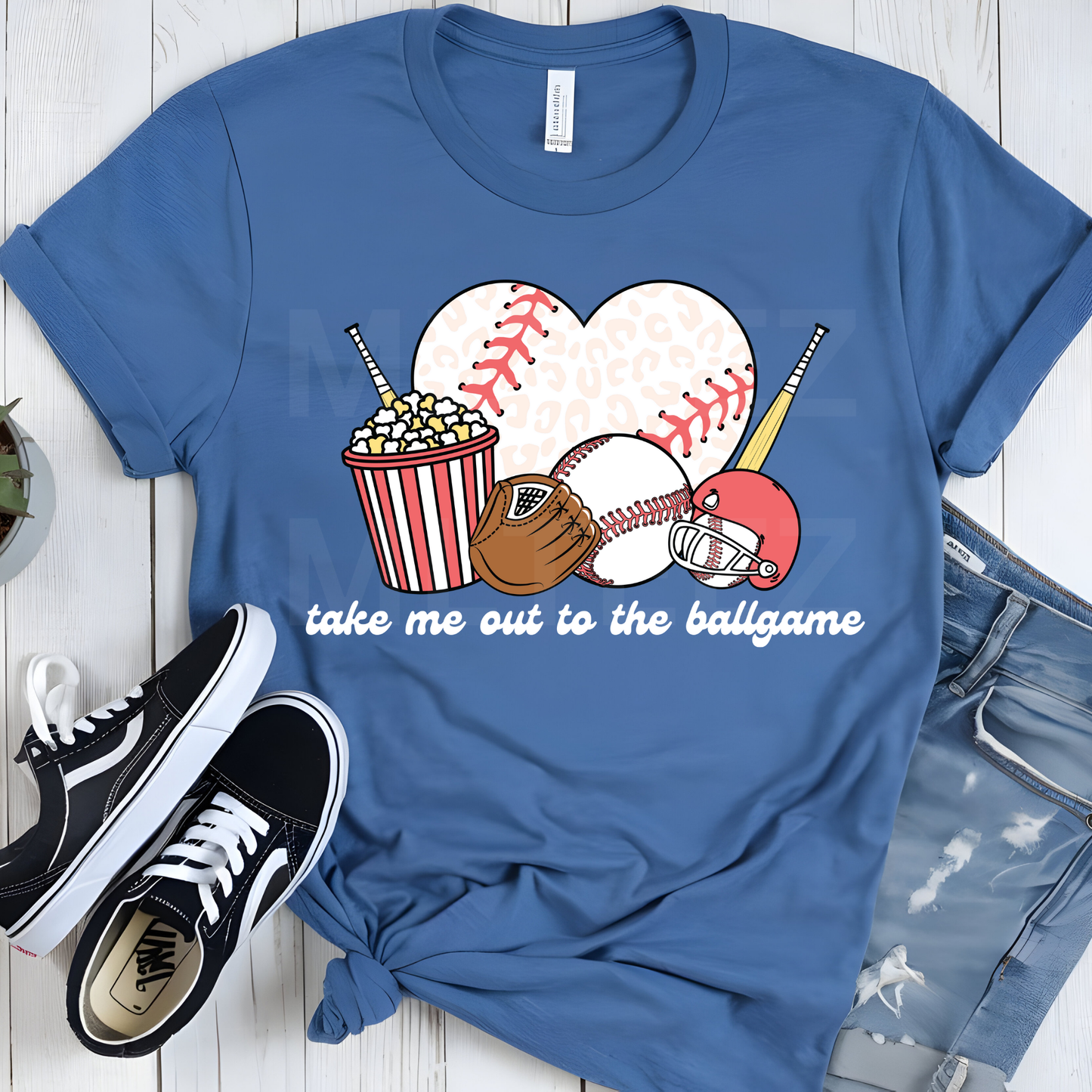 Take Me To The Ballgame (Baseball) (3) DTF Direct To Film